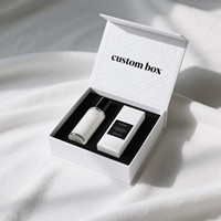Emballage de service d'impression personnalisé boîtes d'emballage de lotion corporelle pour soins de la peau ensembles de maquillage du visage boîte cadeau cosmétique complète