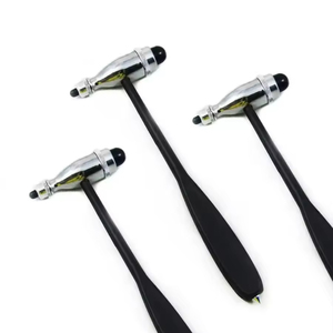 <span class=keywords><strong>Martello</strong></span> di Percussione Manuale in Acciaio Inossidabile per Uso Medico, Accessorio Diagnostico Certificato CE Classe II, Doppia Percussione - Product Image 1