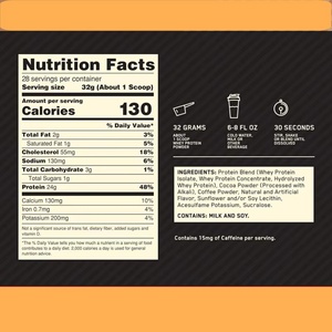 Proteína de Suero Aislada de Fábrica Directa OEM, Suplemento Deportivo Diario para Fitness, Batidos de Vainilla, Crecimiento Muscular, Digestión para Adultos - Product Image 3