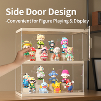 Présentez et protégez votre collection : Vitrine murale transparente anti-poussière pour figurines et jouets en boîte mystère