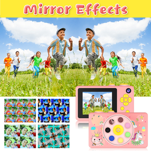 Cámara Digital Portátil para Niños con Lente Dual Giratoria 1080P, Cámara de Juguete con Luz de Relleno Integrada, Temporizador para Selfies, Regalo para Niños y Niñas - Product Image 6