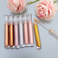 Highlighter Liquide Vegan Pigmenté Waterproof Effet Scintillant pour les Yeux et le Visage Marque Privée