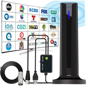 Antenne <span class=keywords><strong>TV</strong></span> numérique HD DTMB 25dBi Amplificateur de signal Intérieur Portée 50-80 milles 1080p Montage vertical Vente en gros OEM - Product Image 2
