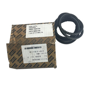 Courroie de transmission Atlas Copco 460NV 53 dents 15 mm en caoutchouc pour pièces de compresseur d'air - Product Image 4