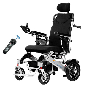<span class=keywords><strong>Fauteuil</strong></span> <span class=keywords><strong>roulant</strong></span> électrique pliable <span class=keywords><strong>tout</strong></span>-<span class=keywords><strong>terrain</strong></span> Baichen, batterie amovible, quatre roues motrices, inclinable, pour adulte - Product Image 5