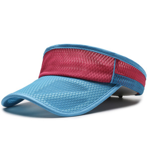 Vente en gros de chapeaux de soleil réglables de haute qualité Chapeaux de tennis en polyester pour femmes Chapeaux de sport de couleur unie printemps et automne - Product Image 4
