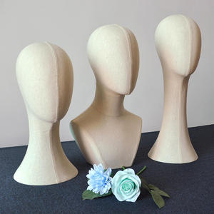 Teste di Manichino Femminili per Esposizione di <span class=keywords><strong>Parrucche</strong></span>, Cappelli, Sciarpe in Seta, Maschere, Modello Testa Dummy per Esposizione - Product Image 6