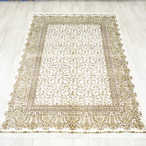 152x244cm Durability Silk Carpet Handmade Persian Sari Road Area <strong>Rug</strong> Made in Turkey for <strong>UK</strong> Pakistan - Product Image 2