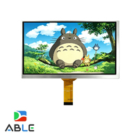 7-Zoll Full HD 1024*600 IPS LCD-Bildschirm mit 500 Nits MiPi 30-Pin Schnittstelle TFT-Typ