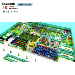 Equipo de Juegos Personalizado para Interiores con Temática de Bosque de Dinosaurios, Circuito de Escalada y Obstáculos para Niños, Parque Infantil Premium - Product Image 4