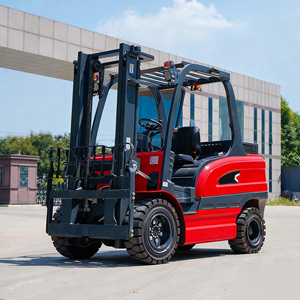 Spedizione Gratuita Carrello Elevatore Idraulico Mini da 1,5-4 Tonnellate con Altezza di Sollevamento 3-6M per Terreni Agricoli in Vendita - Product Image 2