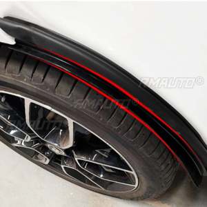 2 Pièces Garde-boue intérieur arrière de voiture anti-salissure pour Skoda Karoq 2016-2021, Accessoires de protection anti-salissure, Tapis avant, Modification - Product Image 4