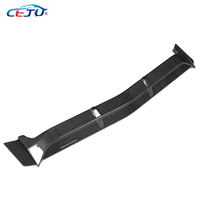 ABS Carbone Look Voiture Pare-chocs Avant Spoiler Chin Lip Splitter pour Mercedes Benz Classe C W205 S205 C205 A205 C200 C450 C43 2014-2017