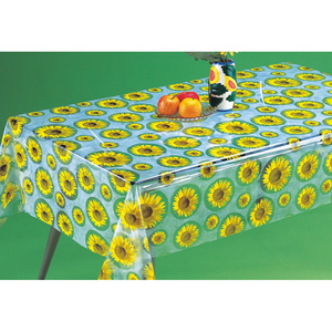 Tovaglia in vinile trasparente con motivo floreale - Product Image 2