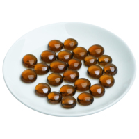 Vente Flash Perles de Verre Plates Colorées Transparentes Non-Poreuses pour Aménagement d'Aquarium Livraison Rapide