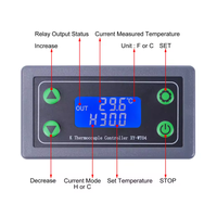 Contrôleur de température numérique haute température à distance WIFI XY-WT04 Module de contrôle de thermocouple de type K-99 ~ 999 degrés