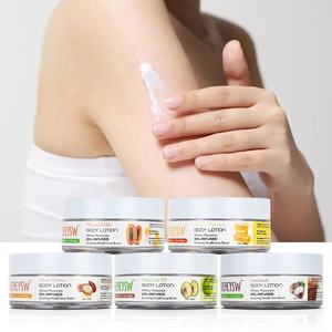 Loción corporal hidratante OEM y ODM, crema de iluminación de mantequilla corporal orgánica, crema de miel, loción corporal blanqueadora coreana para piel negra - Product Image 1