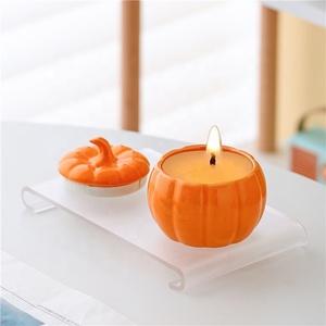 Frasco de calabaza de cerámica Orangery con tapa Almacenamiento vacío para uso en la cocina-para té y velas - Product Image 5