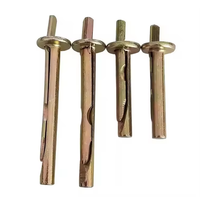 Ancrage à expansion manchonnable personnalisable en acier au carbone zingué jaune, boulon de fixation pour béton et maçonnerie, direct usine