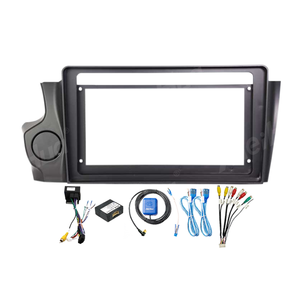 Meihua 9inch phụ kiện nội thất xe hơi phụ tùng ô tô xe DVD đài phát thanh Khung Bộ dụng cụ cho Citroen DS4 DS5 DS62014-2018 với dây cáp - Product Image 1