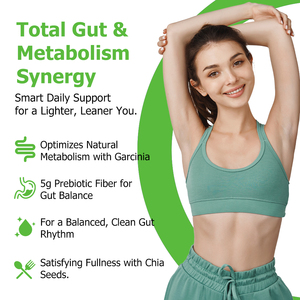 Gelatina de Garcinia Cambogia Más Vendida con Fibra Dietética, Optimiza el Metabolismo Natural, Equilibra el Rítmico Tránsito Intestinal, Gelatina Satisfactoria - Product Image 3
