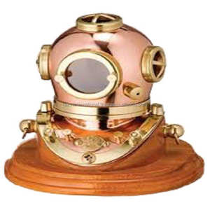 Casco de buceo náutico de cobre y latón, alta calidad - Product Image 5