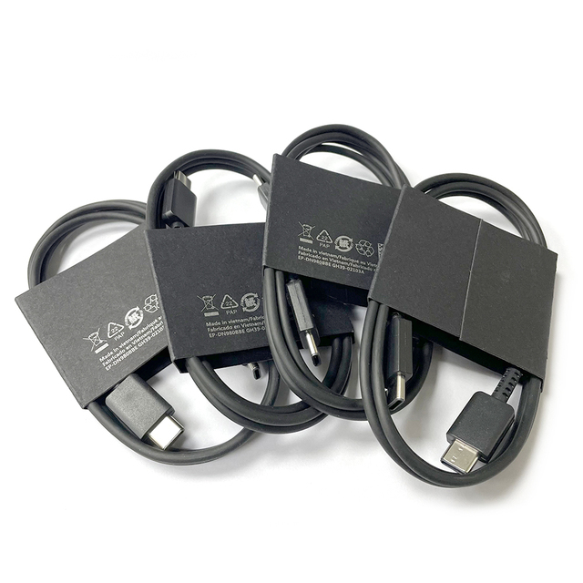 Wholesale PD USB Type C Cable for Samsung Fast Charging Usbc to Usbc Compatible with A71 A72 A82 Note 20 10 S21 S20 Plus Tablets
