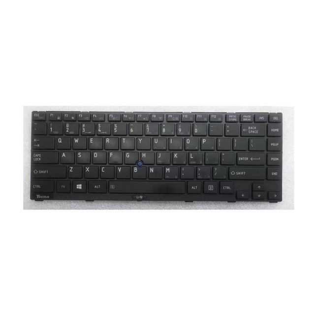 For Toshiba Tecra R850 R950 R960 R751 R752 Laptop Keyboard With Trackpoint G83C000BC2US