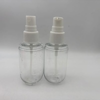 Haute qualité 60ml Capsule brouillard vaporisateur bouteille rechargeable petit voyage liquide conteneur pour désinfectant pour les mains Rose eau parfum