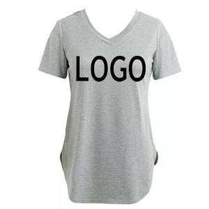 <span class=keywords><strong>T</strong></span>-<span class=keywords><strong>shirt</strong></span> surdimensionné sexy 100% coton à la mode, <span class=keywords><strong>col</strong></span> en <span class=keywords><strong>V</strong></span>, <span class=keywords><strong>col</strong></span> en <span class=keywords><strong>V</strong></span>, chemisiers pour femmes, <span class=keywords><strong>t</strong></span>-shirts pour dames, bon marché - Product Image 5