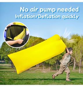 Sofá Inflable Moderno, Sillón Portátil, Cama de Camping para Exteriores, Playa, Saco de Dormir, Impermeable, Plegable - Product Image 2