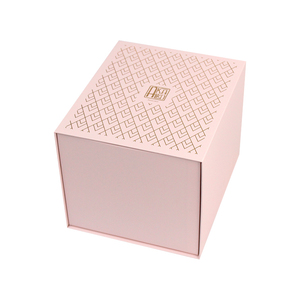 Cajas de Embalaje para Gorras de Béisbol, Cuadradas, Rosadas, Magnéticas, Rígidas, de Papel, Personalizadas al por Mayor, Cajas de Envío para Gorras Deportivas, Materiales Reciclados - Product Image 3