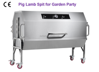 Barbecue à gaz commercial en acier inoxydable avec allumage électronique et protection haute pression pour cuisines extérieures et fêtes de jardin