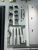 Fenêtres à double vitrage minimalistes en alliage d'aluminium à coupure thermique insonorisées ouragan ouverture horizontale Style balançoire rideau à persiennes