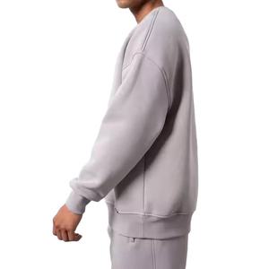 เสื้อฮู้ดดี้ทรงครอป ผ้าฟรันซ์เทอร์รี่ หนัก 500 กรัม ล้างสีแบบวินเทจ ทรงบ็อกซี่ สำหรับผู้ชาย - Product Image 5