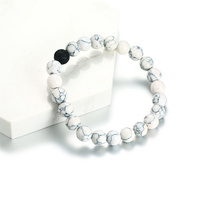 Bracelet en pierre de lave naturelle en gros moins cher pour hommes