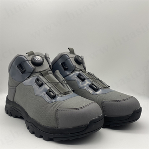 HHM, botas de senderismo grises con diseño de hebilla giratoria rápida de corte bajo Durable EVA + suela de goma Ranger Boots Popular en <span class=keywords><strong>Indonesia</strong></span> HSM280 - Product Image 2
