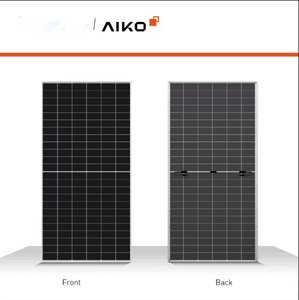 แผงพลังงานแสงอาทิตย์ Aiko, 600วัตต์610วัตต์620วัตต์<span class=keywords><strong>2N</strong></span> ดาวหาง Aiko + ชุด144แผงครึ่งแผงโซลาร์เซลล์พร้อมใบรับรอง CE - Product Image 3