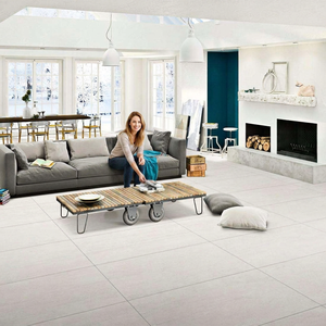 Destina White Matte Brick Style Porcelain Tiles 60x120cm Non Slip Ceramic Collection for Modern Interiors - Product Image 5