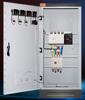 Double alimentation interrupteur automatique 2P ménage 63A100 triphasé 4P boîte de distribution complète armoire de commande 250A630A
