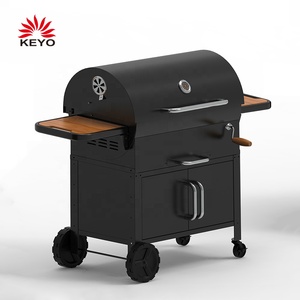 Tốt nhất BBQ nướng nhà sản xuất nhiệm vụ nặng nề nướng thịt nướng lớn than BBQ grills với tủ lưu trữ - Product Image 1