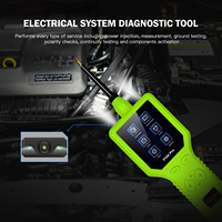 Probador de Circuitos Topdiag P100 Pro Power Probe, Probador de Batería de 9-30V con Prueba de Cortocircuito y Voltaje, Herramienta de Diagnóstico para Todos los Autos