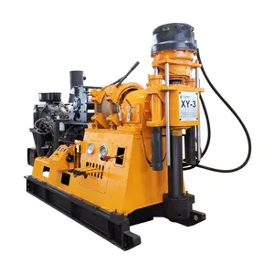Medium depth hole spindle type XY-3 core drilling rig