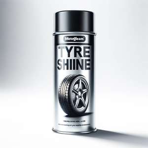Tire Shine Spray Enhance Gloss Limpiador de espuma para neumáticos <span class=keywords><strong>Aerosol</strong></span> - Product Image 2