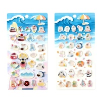Pegatinas 3D Personalizadas, Lindas y Mini, de PVC, Impermeables, Ecológicas, Decorativas para Carcasas de Teléfono, Agendas, Cuadernos, Álbumes de Recortes, Dibujos Animados