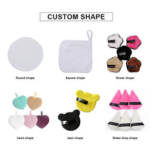 Tampons démaquillants ronds en microfibre réutilisables Tampons en coton démaquillants <span class=keywords><strong>lavables</strong></span> <span class=keywords><strong>pour</strong></span> le nettoyage du visage et des soins de la peau - Product Image 6