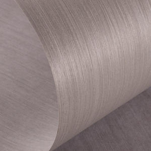 Placage en bois machiné coloré, placage de cendre taille de 640mm * 2500mm placage mince de poire d'argent de reconnaissance de feuille pour la conception intérieure - Product Image 4
