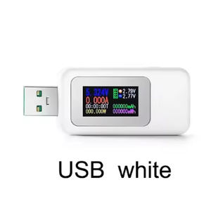 Probador USB 10 en 1 DC <span class=keywords><strong>Volt</strong></span>ímetro <span class=keywords><strong>digital</strong></span> <span class=keywords><strong>Amperimetro</strong></span> Medidor de voltaje de corriente Amp <span class=keywords><strong>Volt</strong></span> Amperímetro Detector Indicador de cargador de Banco de energía - Product Image 2