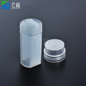 White Plastic Staining Jar 5-Slide Holder Acid And <b>Alkali</b> Resistant Laboratory Use - Product Image 4