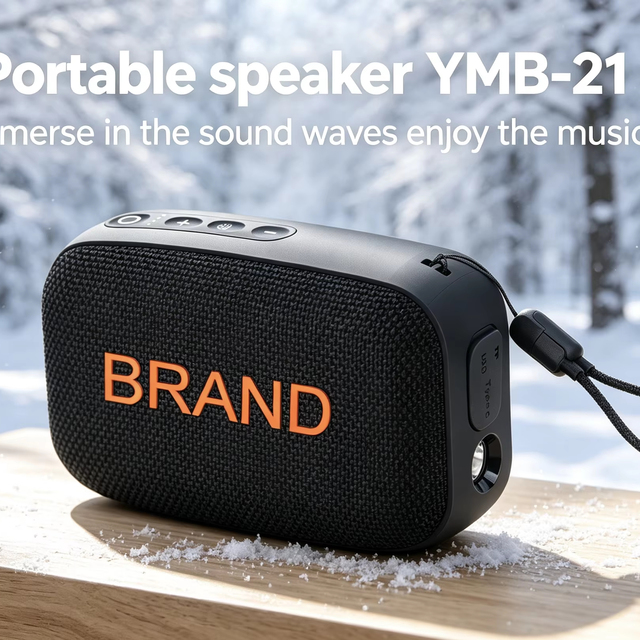 Rechargeable Mini Portable Wireless Amplifier Speaker, Stereo Sound Small Audio Speaker for Indoor Outdoor and Travel Use